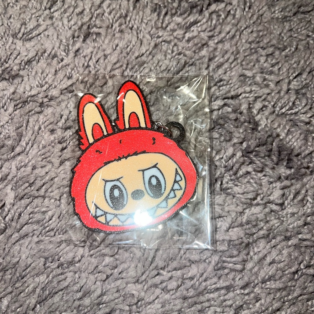 Handmade labubu keychain